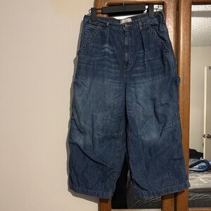 BDG Carpenter Jeans Y2K Wide Leg Cargo Denim Size 29 like new vintage